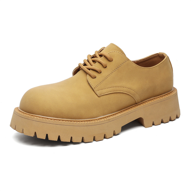 Unisex casual derby cipele s debelim potplatom za povećanje visine, jesen 2024