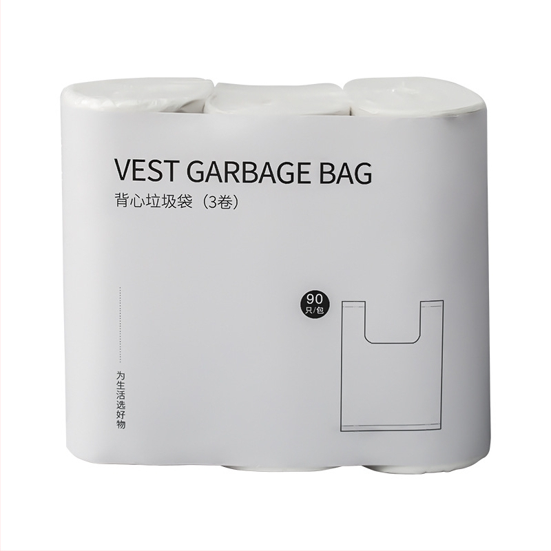 Multi-pie vrećice za smeće u stilu vest, kućne upotrebe, debele velike plastične vreće za kuhinju 45×60 cm