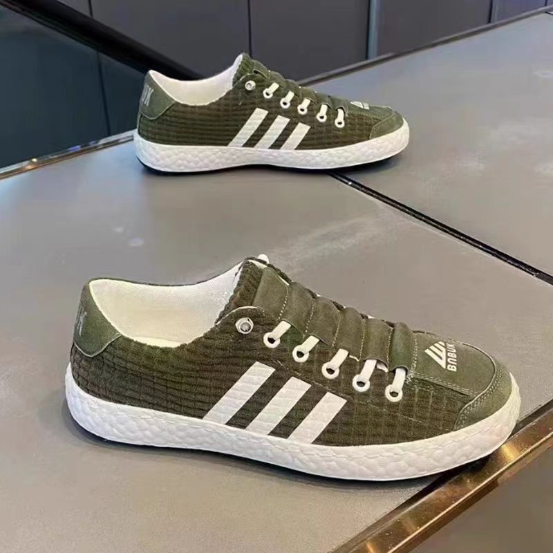 Muške slip-on tenisice, jesen 2024, vanjske sportske casual obuće, dizajn s tri pruge