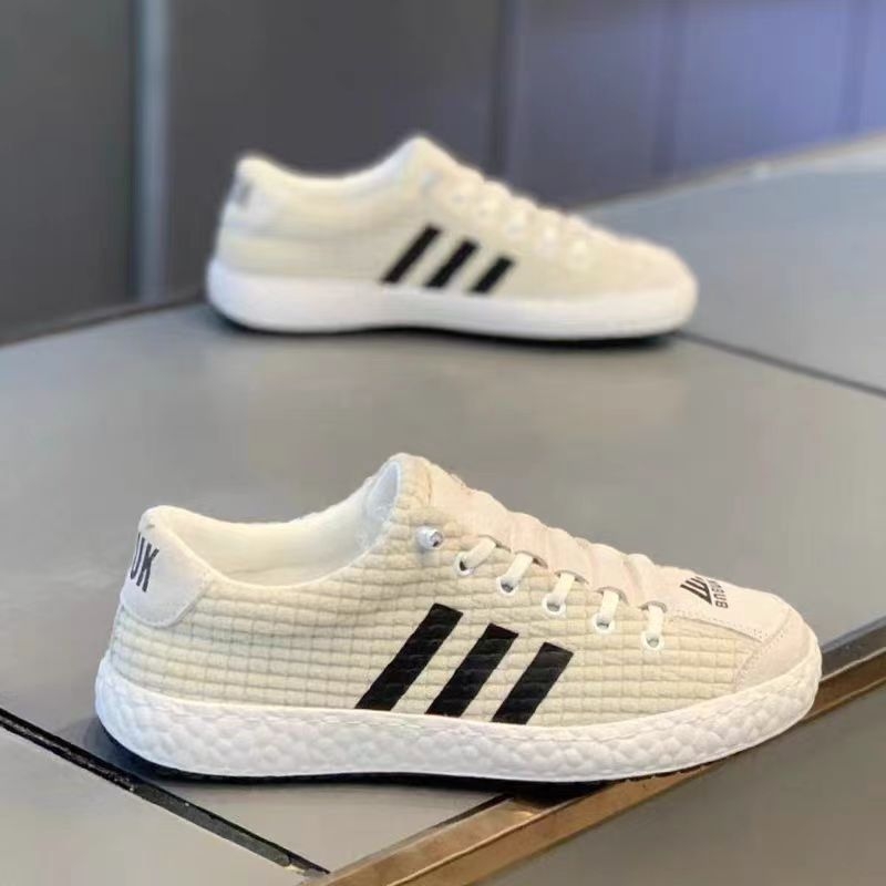 Muške slip-on tenisice, jesen 2024, vanjske sportske casual obuće, dizajn s tri pruge
