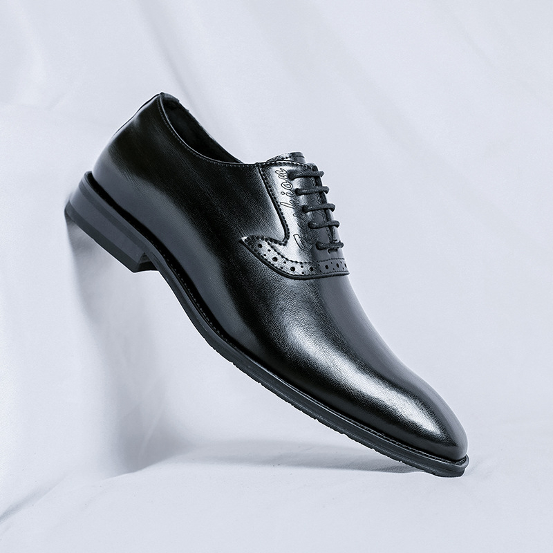 Pantofi bărbați din piele slip-on, stil britanic, vară 2026, versatil pentru business și casual