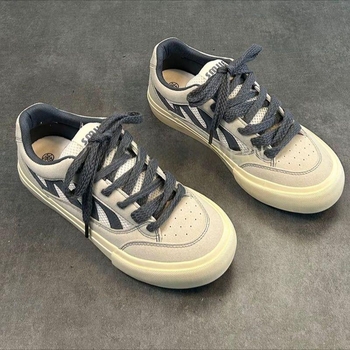 Adidași din canvas unisex, respirabili, talpă groasă, stil casual retro, vară 2025