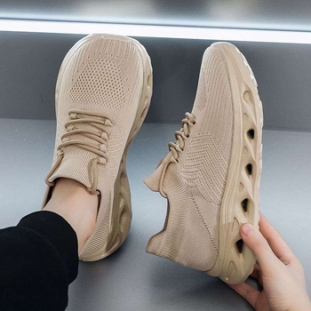 Muške ljetne lagane tenisice Fly-Knit od mrežaste prozračnosti za široka stopala