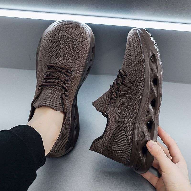 Muške ljetne lagane tenisice Fly-Knit od mrežaste prozračnosti za široka stopala