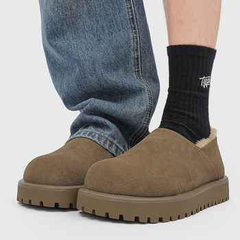 Muški zimski loaferi s debelim potplatom i fleece podstavom, topli i udobni, casual stil, snježne čizme