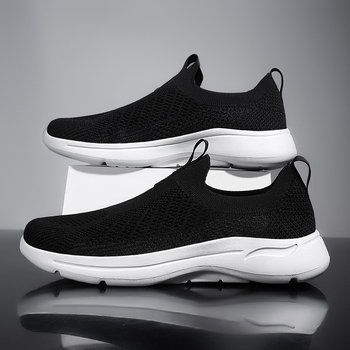 Muške Slip-On tenisice s mrežicom, prozračne ljetne sportske obuće za hodanje