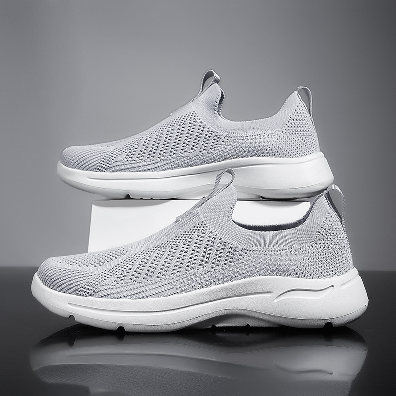 Muške Slip-On tenisice s mrežicom, prozračne ljetne sportske obuće za hodanje