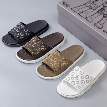 Unisex slip-on sandale s debelim platformama, mekanom protukliznom PVC potplatom, za vanjsku upotrebu