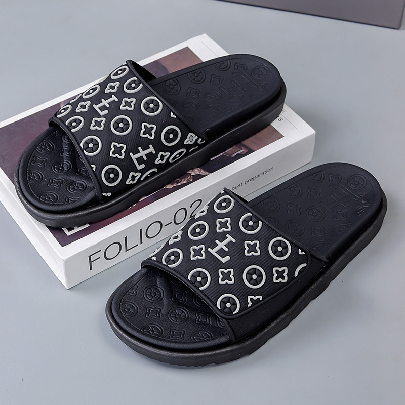 Unisex slip-on sandale s debelim platformama, mekanom protukliznom PVC potplatom, za vanjsku upotrebu