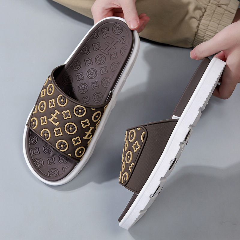 Unisex slip-on sandale s debelim platformama, mekanom protukliznom PVC potplatom, za vanjsku upotrebu