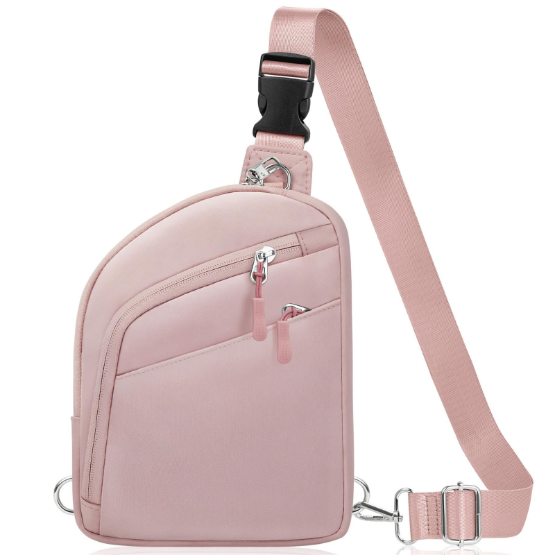 Unisex crossbody torba s zaštitom od krađe, kompaktna za putovanja, sport i planinarenje