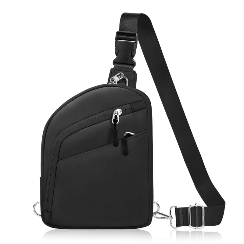 Unisex crossbody torba s zaštitom od krađe, kompaktna za putovanja, sport i planinarenje