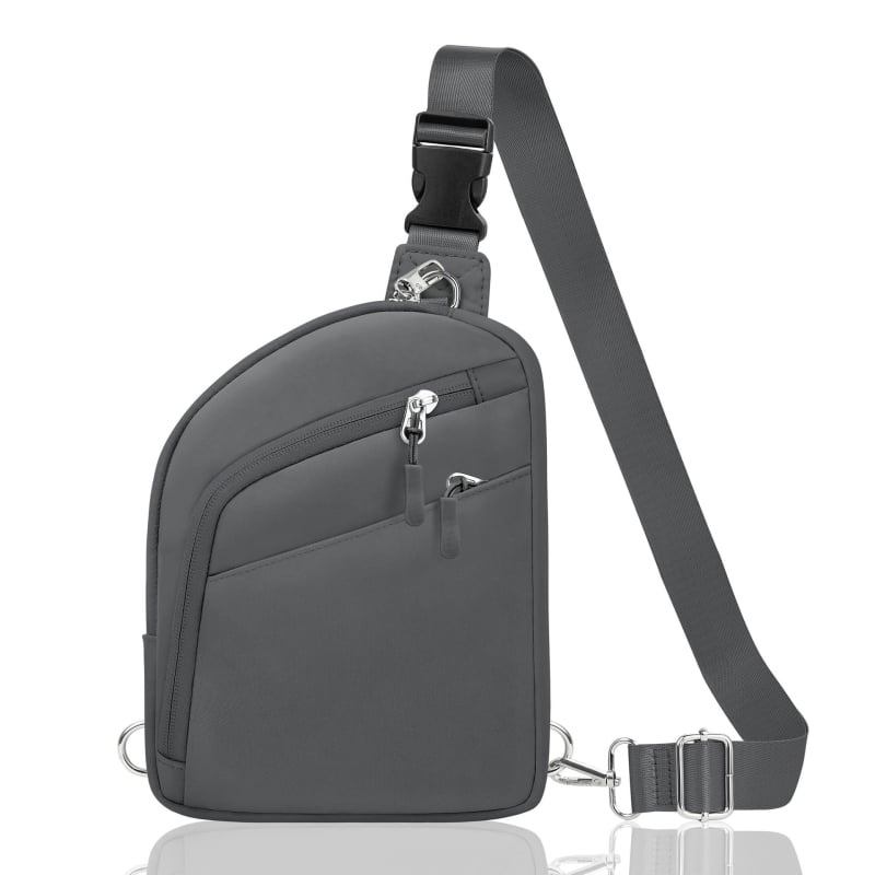 Unisex crossbody torba s zaštitom od krađe, kompaktna za putovanja, sport i planinarenje