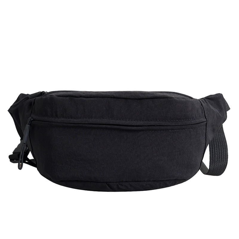 Casual trendi crossbody torba, jednostavna i svestrana, za nošenje preko prsa ili oko struka, najlon, unisex