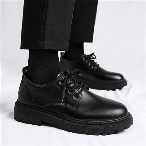 Muške kožne cipele s povećanjem visine od 10/8/6 cm, jesenski casual stil, korejski stil, britanski stil