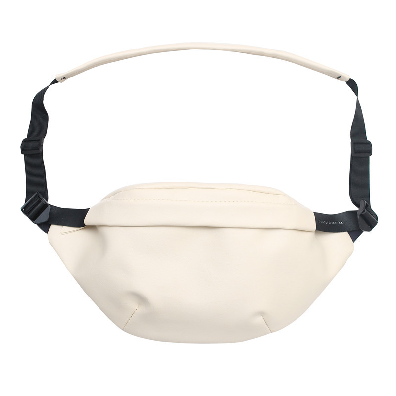 Torba u japanskom stilu za muškarce, novi model 2023, jednostavna crossbody torba preko ramena, torba za pojas i mali PU ruksak