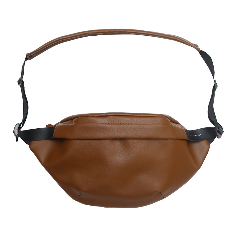 Torba u japanskom stilu za muškarce, novi model 2023, jednostavna crossbody torba preko ramena, torba za pojas i mali PU ruksak