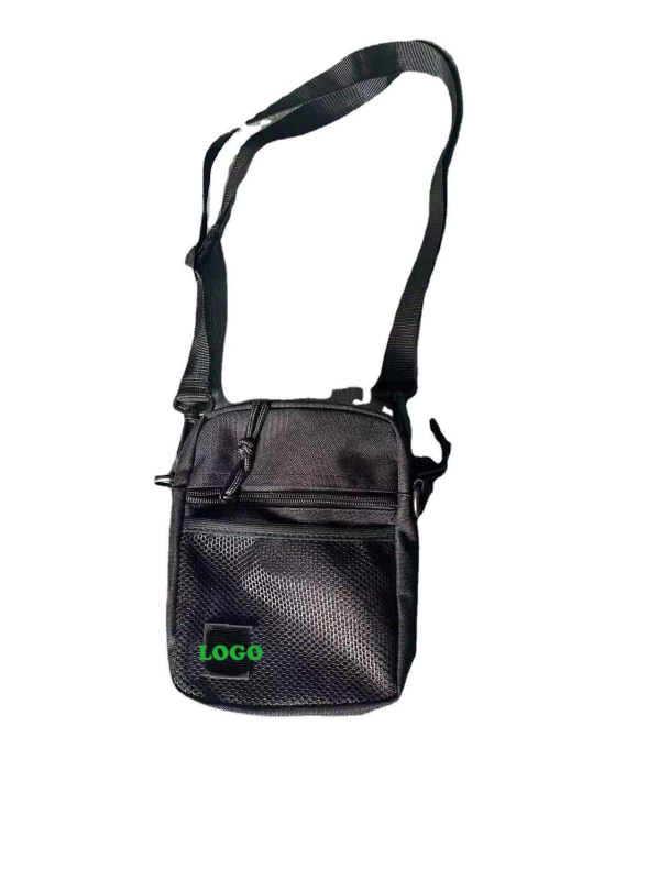 Mala kvadratna torbica za rame ili crossbody, Oxford tkanina, svakodnevna uporaba, pretinac za telefon, unisex, gradski minimalistički stil