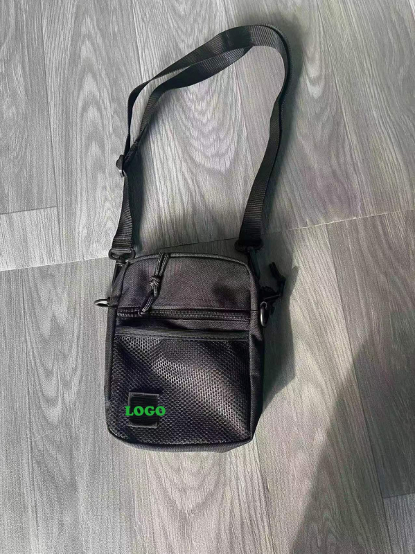 Mala kvadratna torbica za rame ili crossbody, Oxford tkanina, svakodnevna uporaba, pretinac za telefon, unisex, gradski minimalistički stil