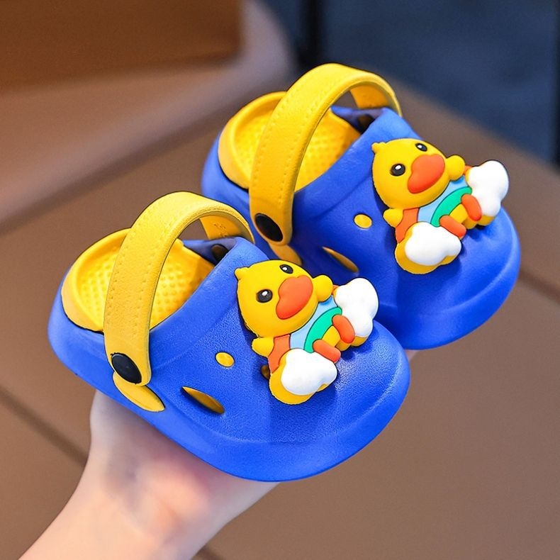 Crocs-stil sandale za djevojčice 1–3 godine – prozračne EVA pjene, ljetne papuče s crtić dizajnom