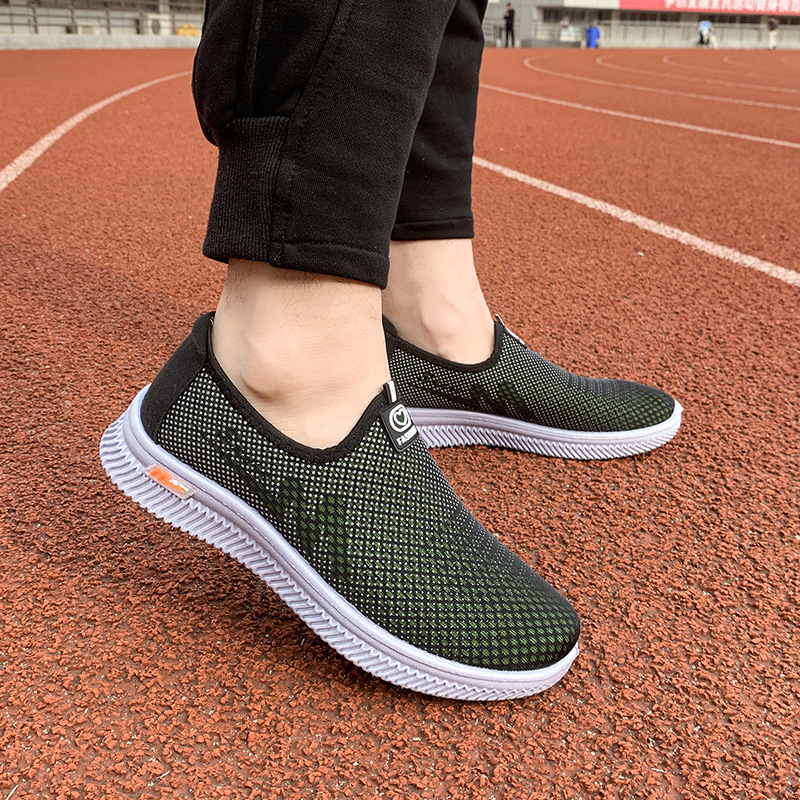Muške ljetne mrežaste tenisice, prozračne udobne casual slip-on s mekanom potplatom
