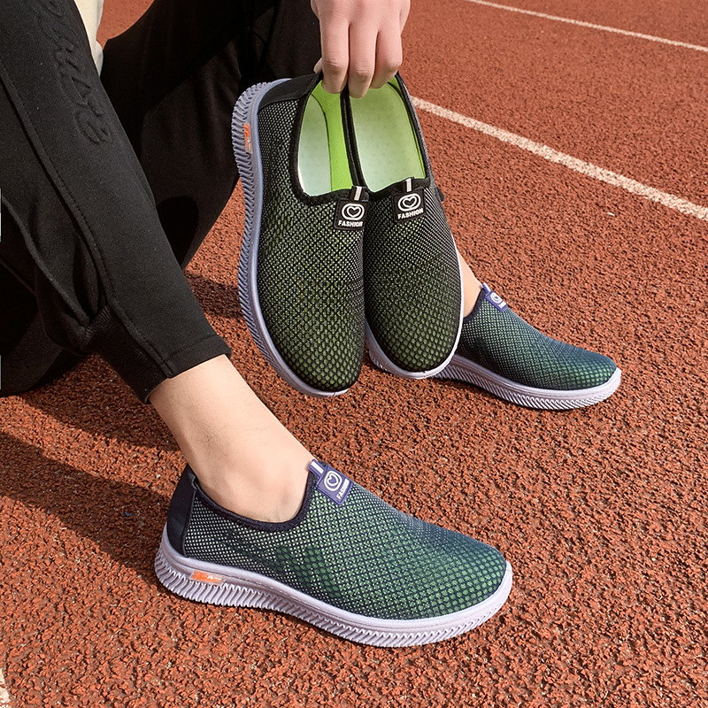 Muške ljetne mrežaste tenisice, prozračne udobne casual slip-on s mekanom potplatom
