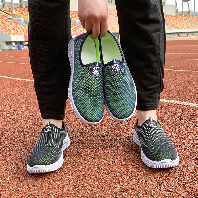 Muške ljetne mrežaste tenisice, prozračne udobne casual slip-on s mekanom potplatom