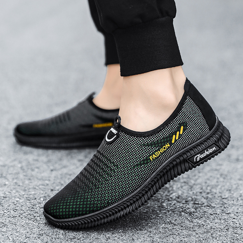 Muške ljetne mrežaste tenisice, prozračne udobne casual slip-on s mekanom potplatom