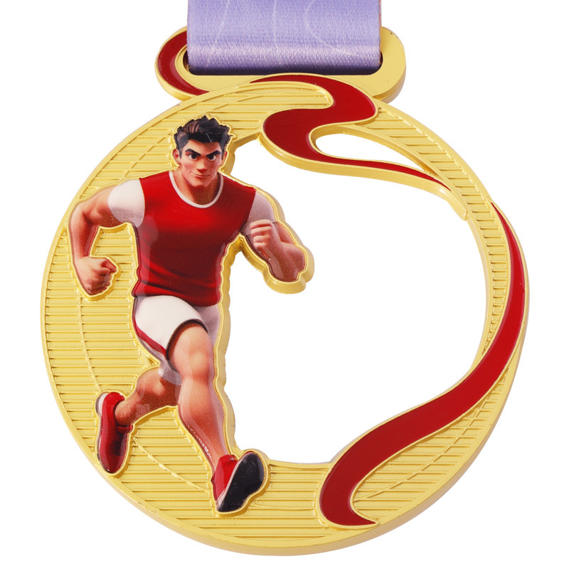 Prilagođene medalje za sportske događaje, maratonske utrke, zlatne, srebrne i brončane spomen medalje te metalne počastne ploče