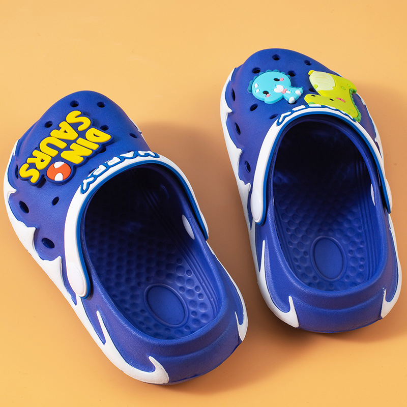 Dječje ljetne sandale s rupicama Crocs-stil, neklizajući mekani potplat, za unutarnju i vanjsku upotrebu, za djecu 1–10 godina