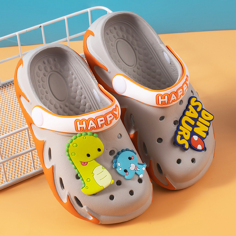 Dječje ljetne sandale s rupicama Crocs-stil, neklizajući mekani potplat, za unutarnju i vanjsku upotrebu, za djecu 1–10 godina