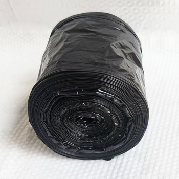 Izuzetno debela vrećica za otpad s ploskim otvorom, 50×60 cm, crna, za kućnu i poslovnu upotrebu, jednokratna plastična vrećica.