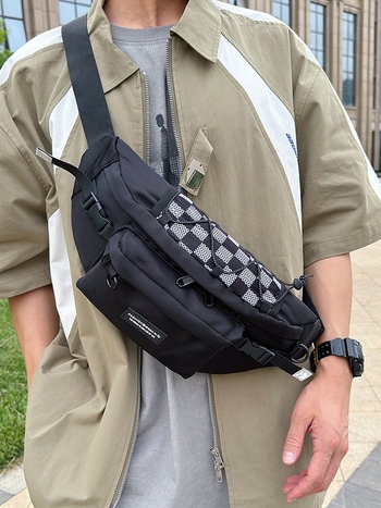 Japanski stil torba za prsa za muškarce i žene, minimalistička crossbody torba