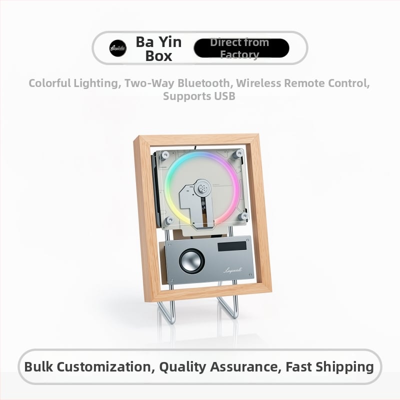 Bayin Box CD prehrávač, HiFi stereo, viacfunkčný, Bluetooth obojsmerný, prehrávanie z USB disku