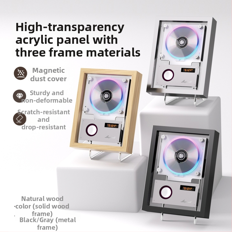 Bayin Box CD prehrávač, HiFi stereo, viacfunkčný, Bluetooth obojsmerný, prehrávanie z USB disku