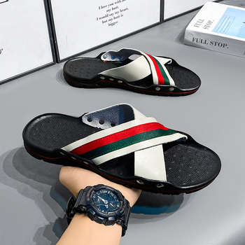 Muške japanke u korejskom stilu s debelom sole, protuklizne plažne sandale, casual outdoor obuća