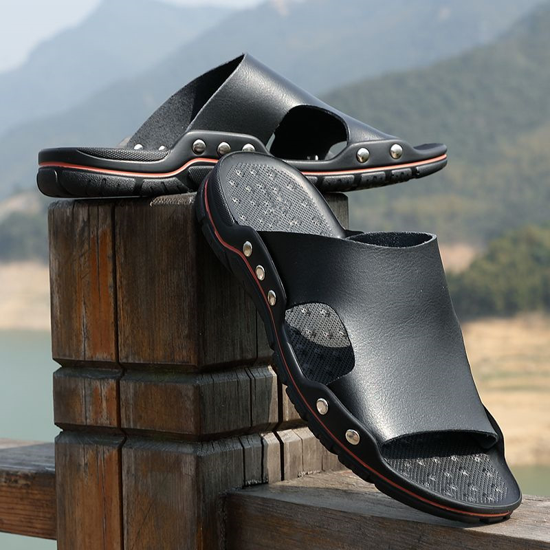 Muške japanke u korejskom stilu s debelom sole, protuklizne plažne sandale, casual outdoor obuća
