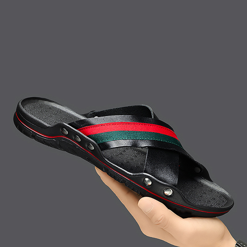 Muške japanke u korejskom stilu s debelom sole, protuklizne plažne sandale, casual outdoor obuća