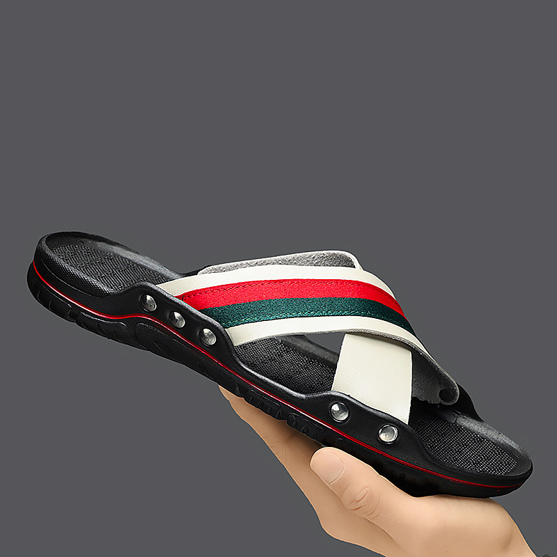 Muške japanke u korejskom stilu s debelom sole, protuklizne plažne sandale, casual outdoor obuća