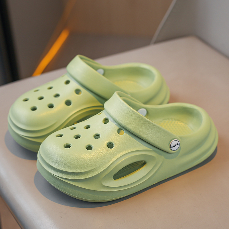 Dječje Crocs-stil sandale s otvorima za ljeto, protuklizna meka potplata, model za roditelje i djecu