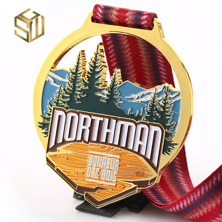Metalne medalje – prilagođene medalje za maraton i sportske događaje sa emajliranim završetkom