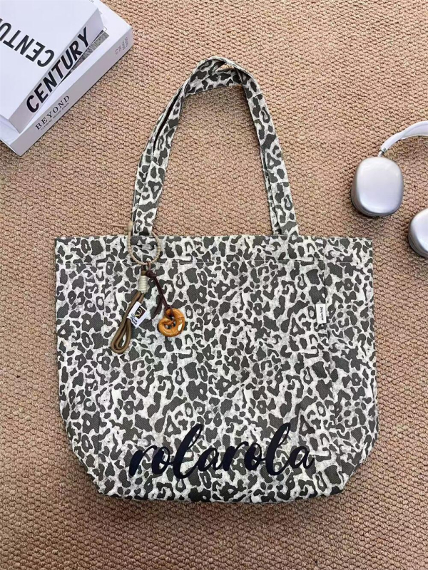 Ženska tote torba s leopard uzorkom, velika kapaciteta, svakodnevna upotreba