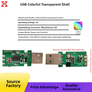 USB RGB LED ελεγκτής μουσικού φωτισμού με Bluetooth τηλεχειριστήριο για λάμπα λωτού