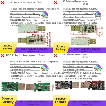 USB RGB LED ελεγκτής μουσικού φωτισμού με Bluetooth τηλεχειριστήριο για λάμπα λωτού