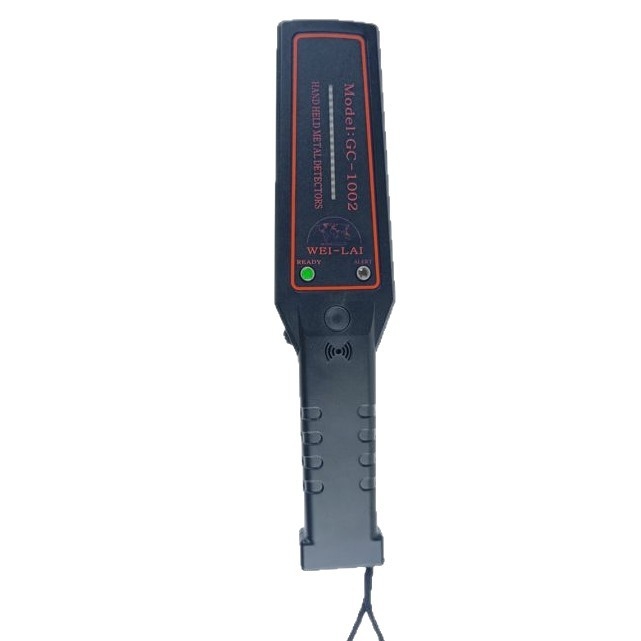 GC-1002 Χειροκίνητος ανιχνευτής μετάλλων υψηλής ευαισθησίας — φορητός σαρωτής ασφαλείας