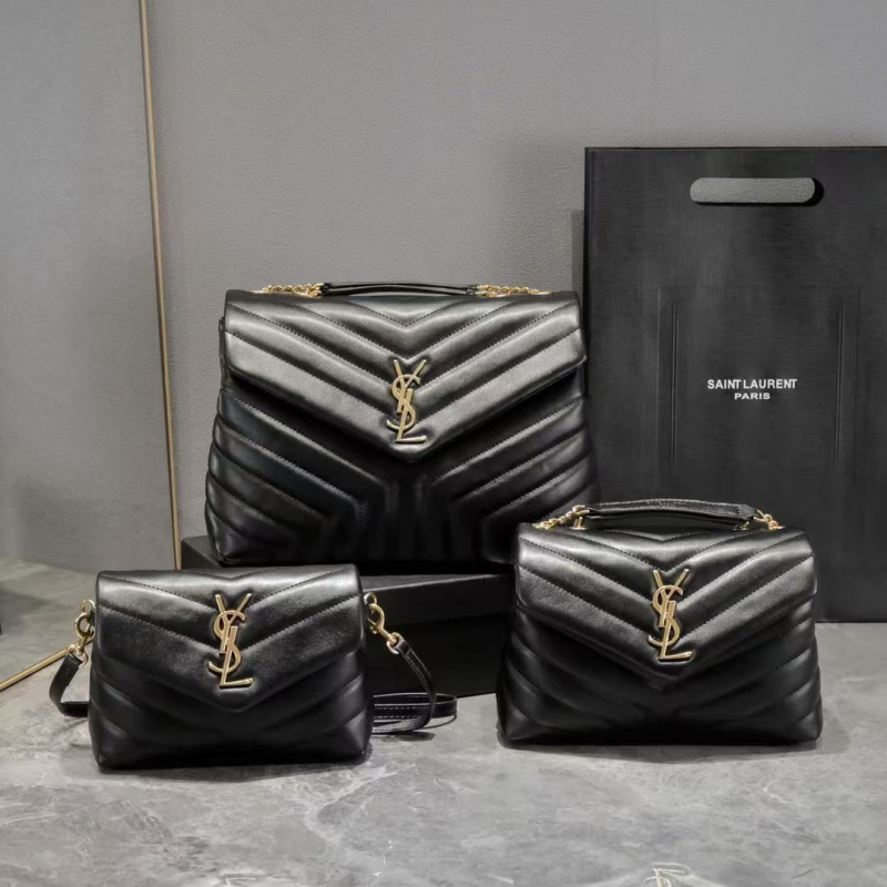 Yangshulin ženska torbica od prave kože, prešiven uzorak, lančani remen, kvadratnog oblika, za rame ili crossbody, proljeće 2024