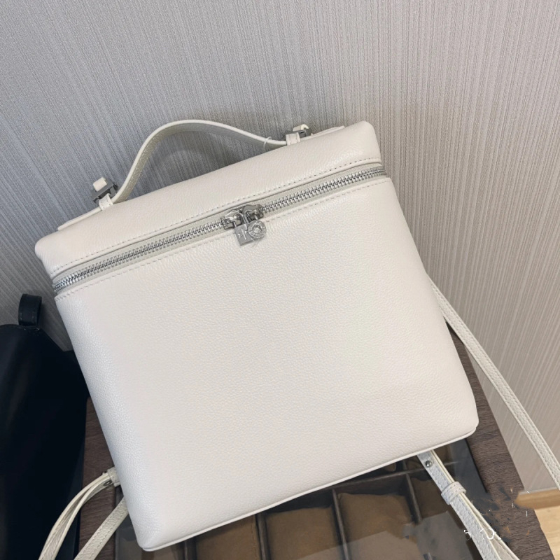 Kožni ruksak i torba za ručne nošenje s dvostrukim remenom, crossbody torba, velika kapaciteta, gradski stil