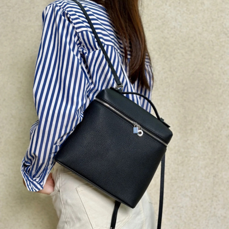 Kožni ruksak i torba za ručne nošenje s dvostrukim remenom, crossbody torba, velika kapaciteta, gradski stil