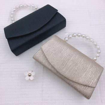 Perlasta ženska torbica – večernja clutch za vjenčanje i djeveruše, svestran dizajn, jednostavan