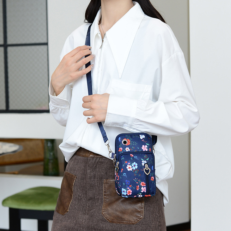 Ženska višenamjenska crossbody torbica za telefon s pretincom za novac, sportski stil, mala torbica